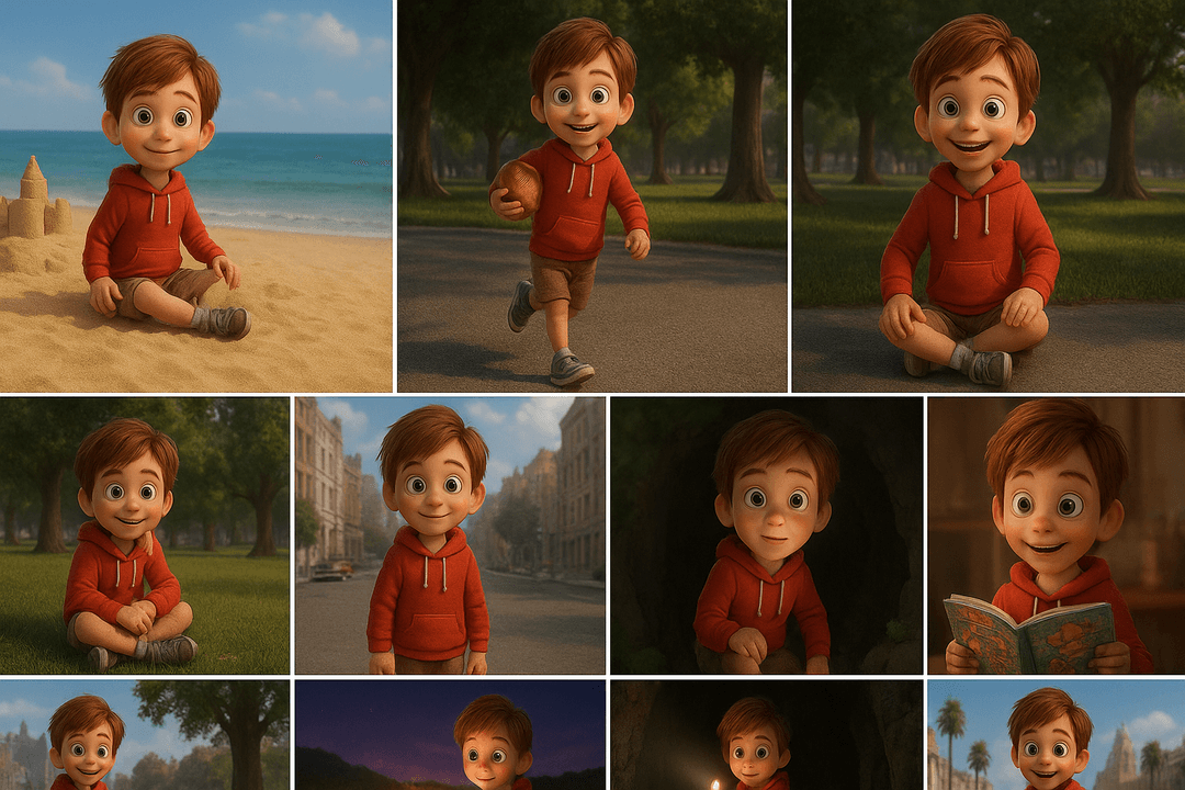 π§βπ€βπ§ Consistent Characters