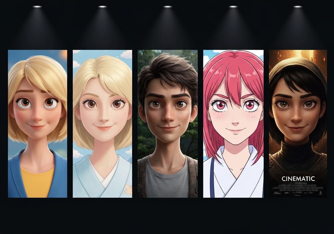 π¨ Multiple Video Styles